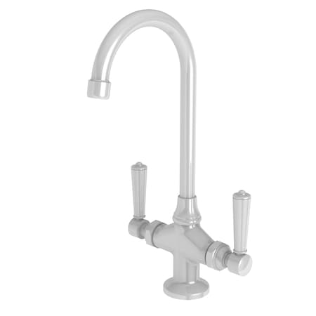 Newport Brass Prep/Bar Faucet in White 1208/50